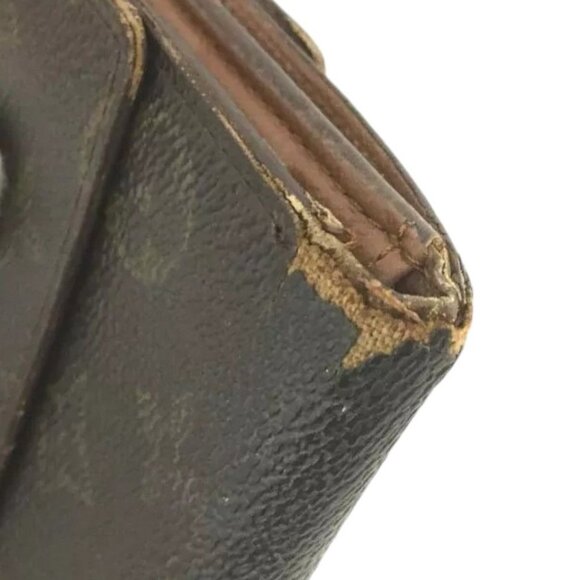 141131AQ (V6) Louis Vuitton Wallet Brown Monogram - Picture 5 of 10